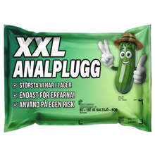 Skämtbrev XXL Analplugg