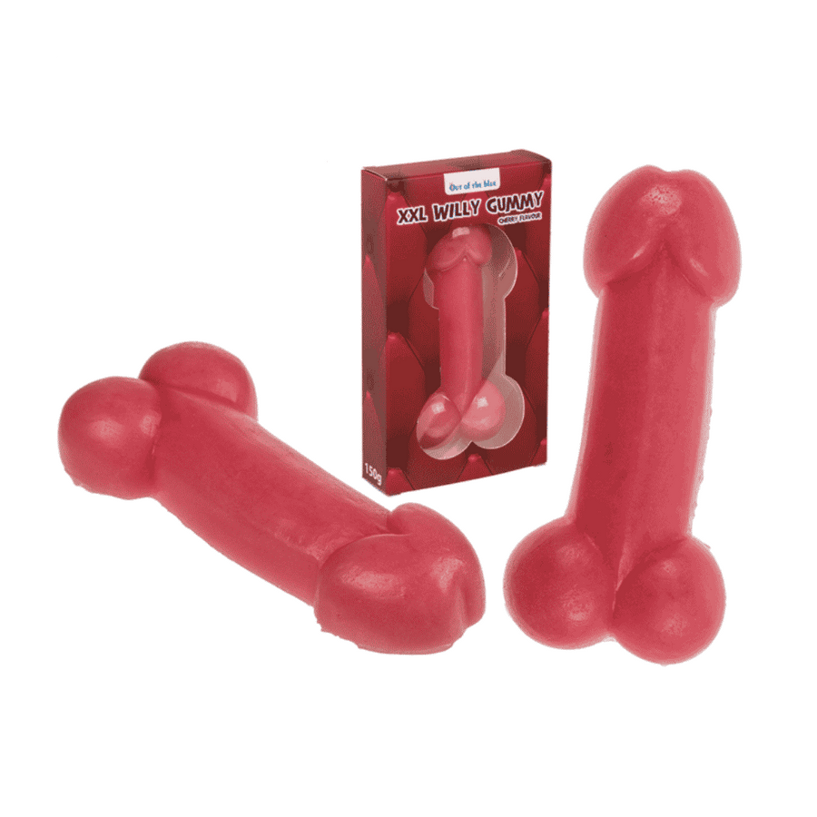 XXL Willy Gummy – Gigantiskt gelégodis