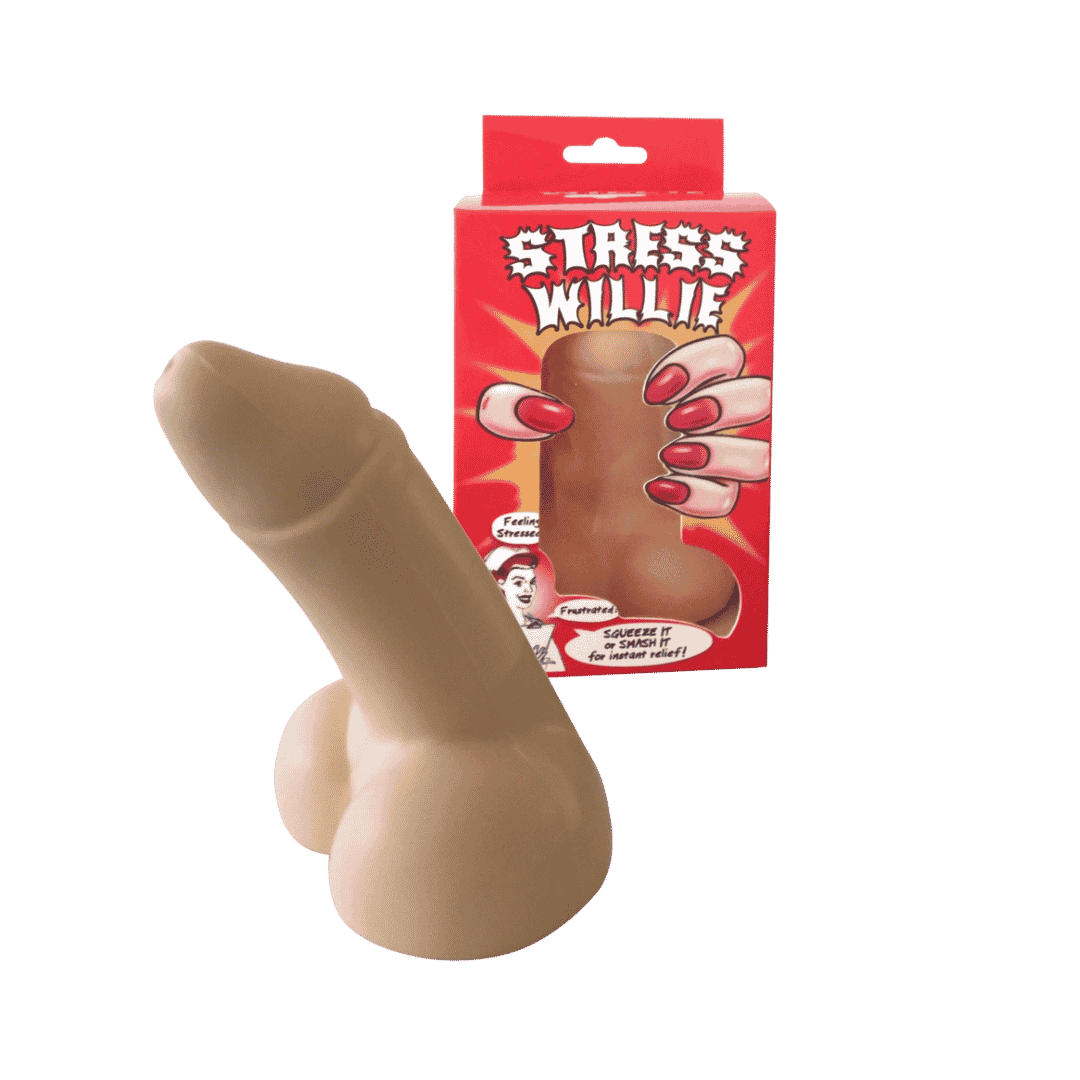 Stress Willy – Rolig stressboll för prank