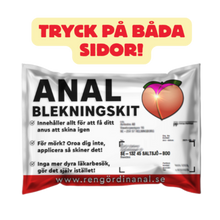 Anal blekningskit